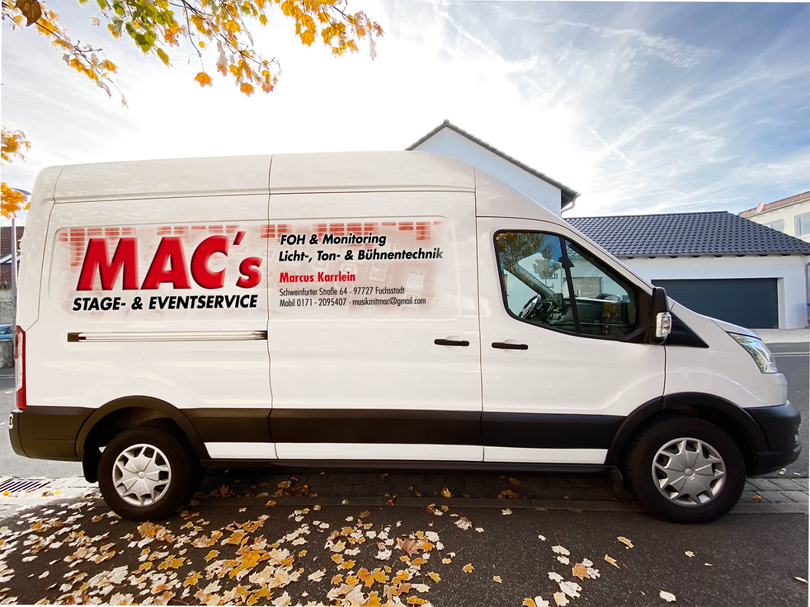 MAC's Stage- & Eventservice im Einsatz